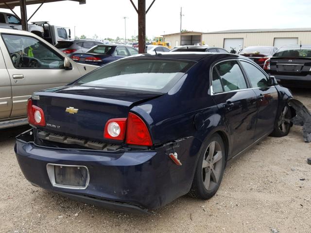 1G1ZC5E13BF308706 - 2011 CHEVROLET MALIBU 1LT 蓝色 照片 4