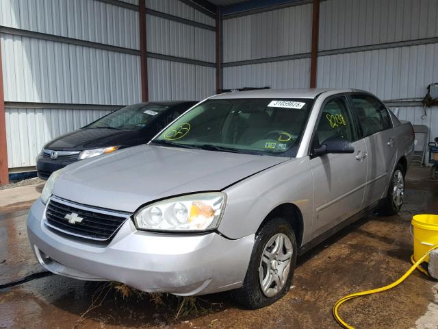 1G1ZS58F97F227632 - 2007 CHEVROLET MALIBU LS ვერცხლისფერი ფოტო 2