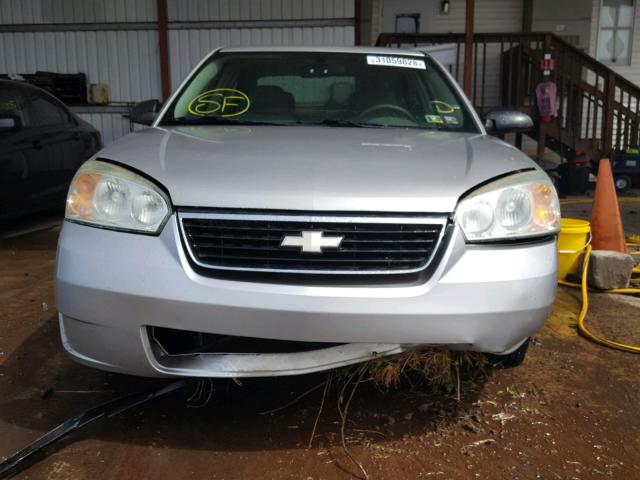 1G1ZS58F97F227632 - 2007 CHEVROLET MALIBU LS ვერცხლისფერი ფოტო 9