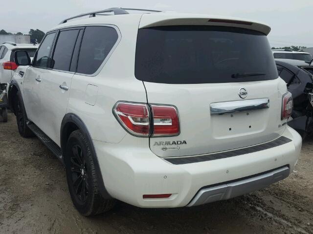 JN8AY2NF9H9304915 - 2017 NISSAN ARMADA PLA WHITE photo 3