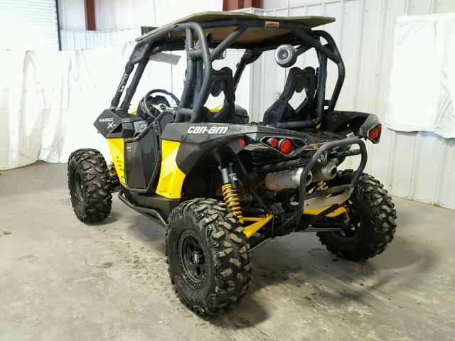 3JBPXLP16DJ002627 - 2013 CAN-AM MAVERICK 1 YELLOW photo 3