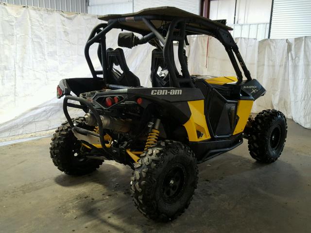 3JBPXLP16DJ002627 - 2013 CAN-AM MAVERICK 1 YELLOW photo 4