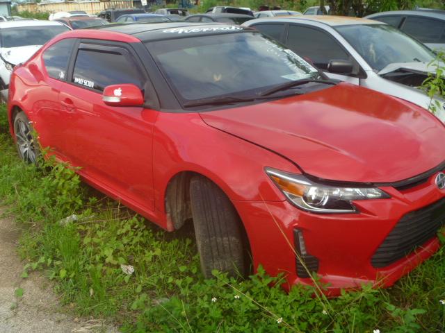 JTKJF5C75F3090058 - 2015 TOYOTA SCION TC 红色 照片 1