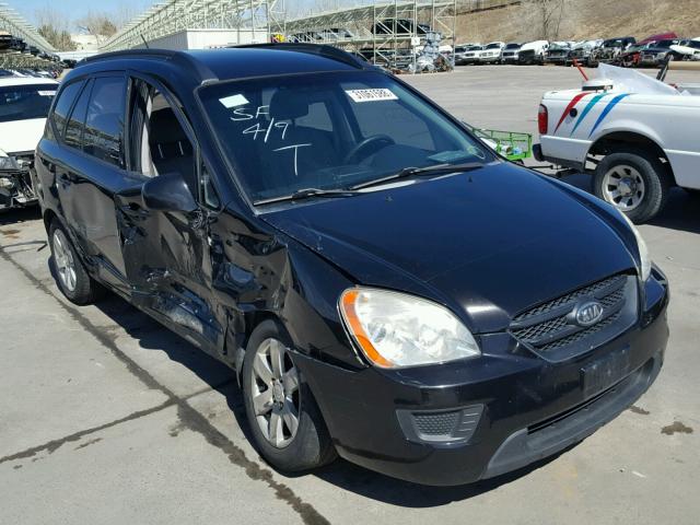 KNAFG525287130728 - 2008 KIA RONDO BASE BLACK photo 1