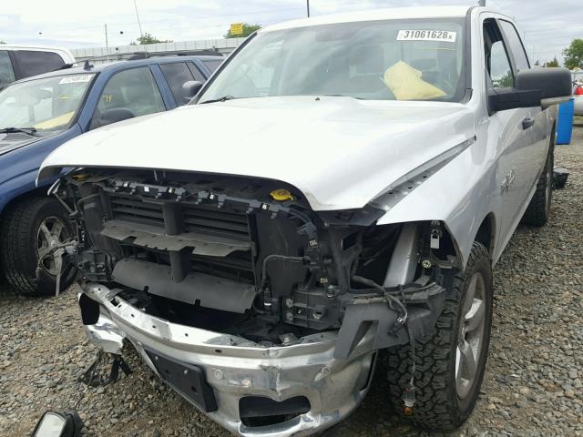 1C6RR7LT1ES427248 - 2014 RAM 1500 SLT SILVER photo 2