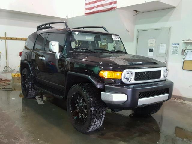 JTEBU11F570009384 - 2007 TOYOTA FJ CRUISER BLACK photo 1