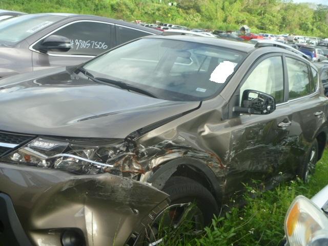 JTMZFREV2FD056070 - 2015 TOYOTA RAV4 LE Qəhvəyi foto 2