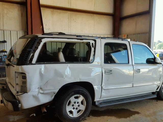 3GNEC16Z05G276410 - 2005 CHEVROLET SUBURBAN C WHITE photo 9