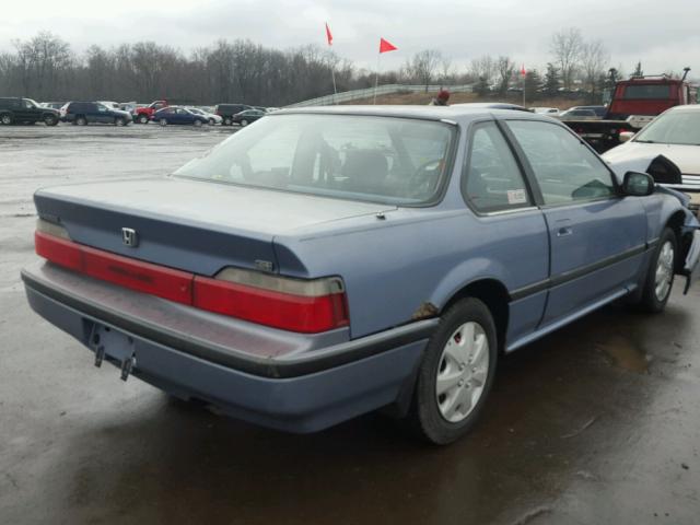 JHMBA4234LC012061 - 1990 HONDA PRELUDE SI BLUE photo 4