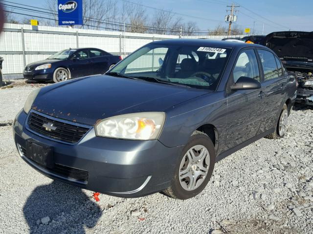 1G1ZS51F76F282024 - 2006 CHEVROLET MALIBU LS ნაცრისფერი ფოტო 2