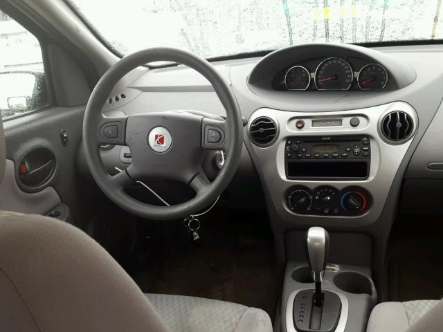 1G8AJ52F25Z159194 - 2005 SATURN ION LEVEL SILVER photo 9