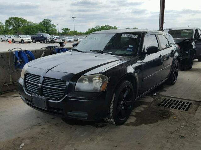 2D4FV47T46H510832 - 2006 DODGE MAGNUM SE BLACK photo 2