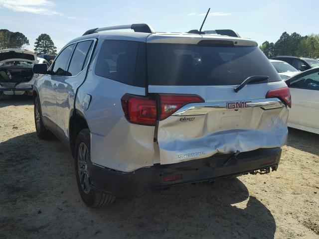 1GKKNMLS8HZ317681 - 2017 GMC ACADIA SLT ვერცხლისფერი ფოტო 3