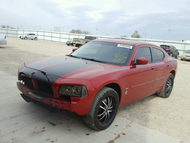 2B3CK5CT5AH223806 - 2010 DODGE CHARGER R/ RED photo 2