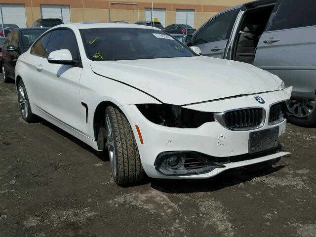 WBA3N5C54EF715805 - 2014 BMW 428 XI WHITE photo 1