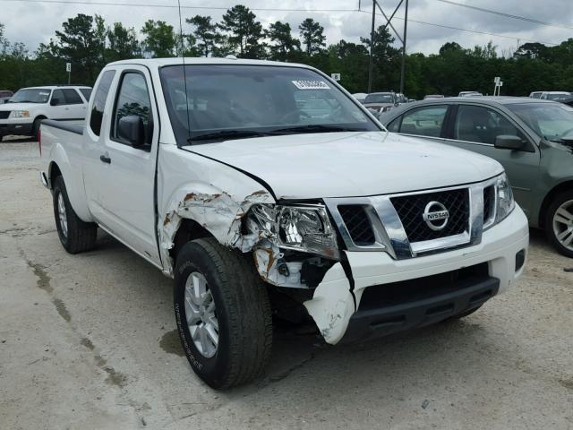 1N6AD0CUXGN735621 - 2016 NISSAN FRONTIER S WHITE photo 1