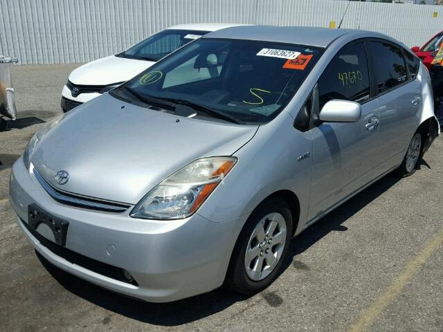 JTDKB20U097842052 - 2009 TOYOTA PRIUS SILVER photo 2