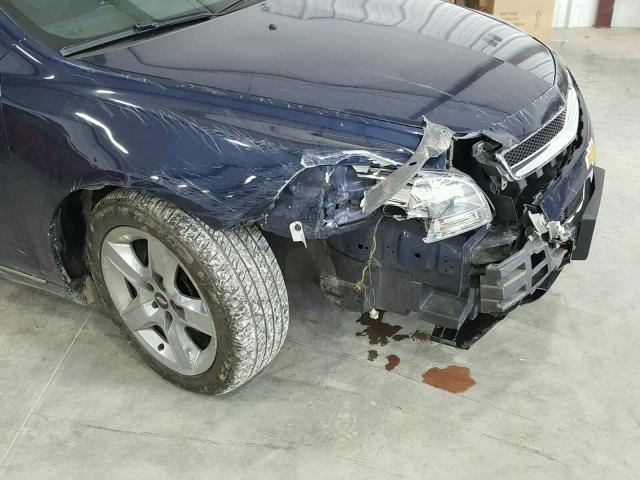 1G1ZC5E03AF198892 - 2010 CHEVROLET MALIBU 1LT 蓝色 照片 9