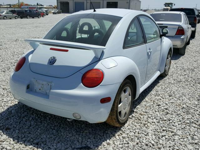 3VWCA21C1YM484846 - 2000 VOLKSWAGEN NEW BEETLE 蓝色 照片 4