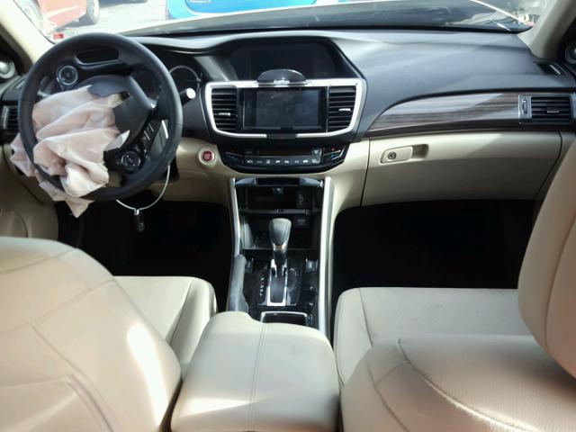 1HGCR2F83GA032068 - 2016 HONDA ACCORD EXL TAN photo 9