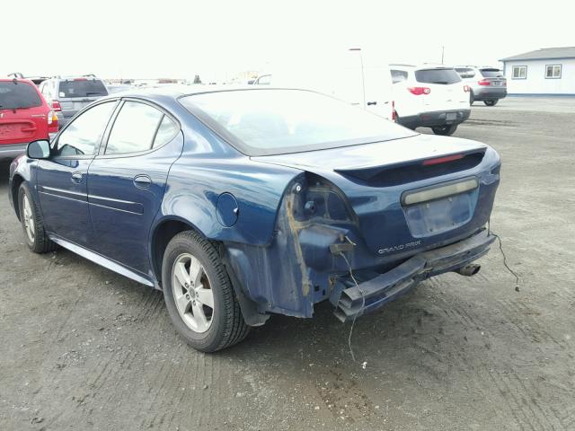 2G2WP552X61137283 - 2006 PONTIAC GRAND PRIX BLUE photo 3