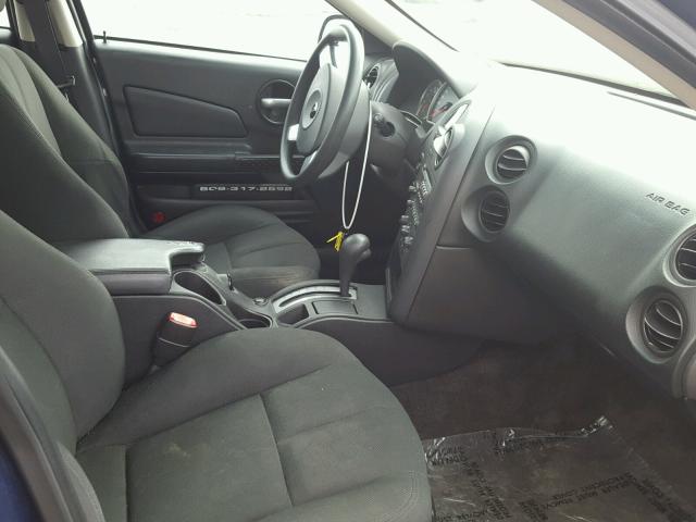 2G2WP552X61137283 - 2006 PONTIAC GRAND PRIX BLUE photo 5