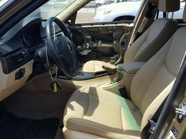 WBAVD13546KV05220 - 2006 BMW 325XI GOLD photo 5