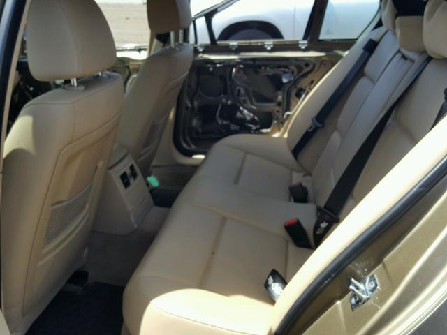WBAVD13546KV05220 - 2006 BMW 325XI GOLD photo 6
