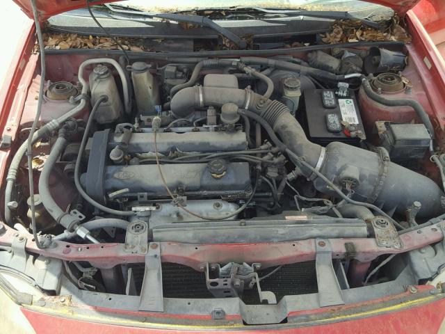 3FAKP1131XR121252 - 1999 FORD ESCORT ZX2 RED photo 7