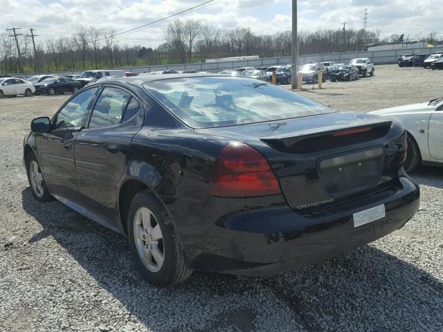 2G2WP552661287262 - 2006 PONTIAC GRAND PRIX BLACK photo 3