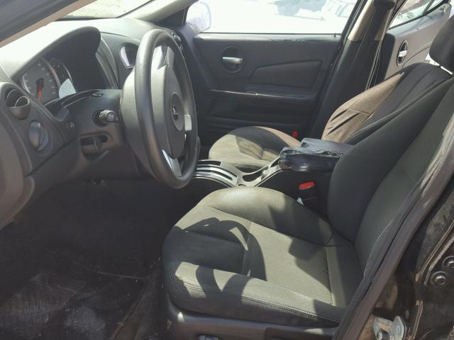 2G2WP552661287262 - 2006 PONTIAC GRAND PRIX BLACK photo 5