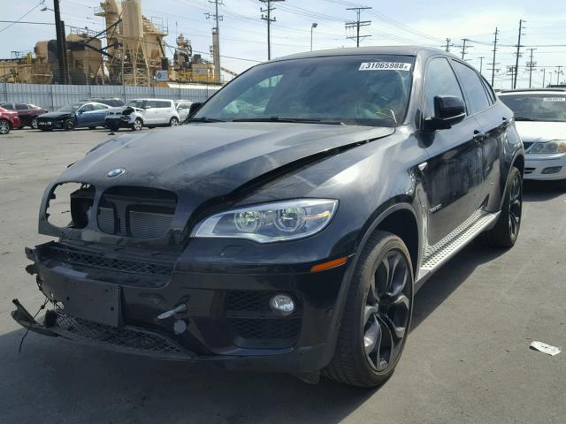 5UXFG8C58EL592943 - 2014 BMW X6 XDRIVE5 BLACK photo 2