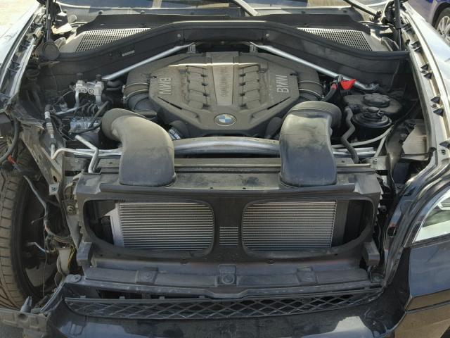 5UXFG8C58EL592943 - 2014 BMW X6 XDRIVE5 BLACK photo 7