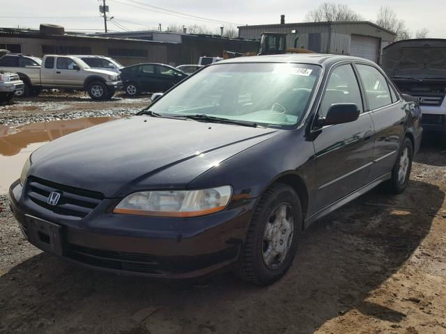 1HGCG16582A019217 - 2002 HONDA ACCORD EX BLACK photo 2