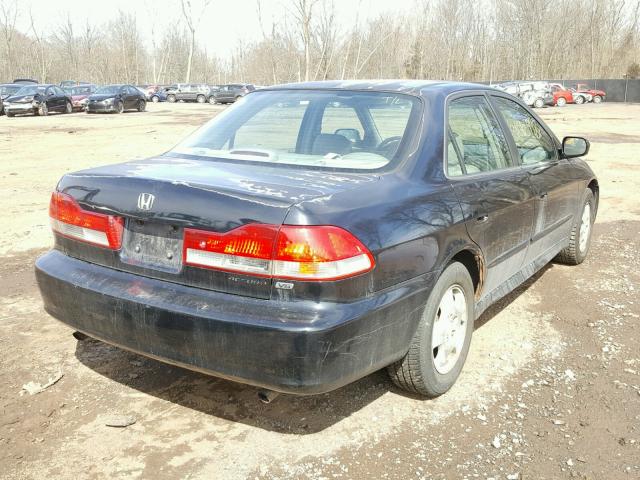 1HGCG16582A019217 - 2002 HONDA ACCORD EX BLACK photo 4