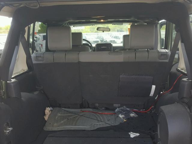 1J8GA59157L176290 - 2007 JEEP WRANGLER S GREEN photo 9