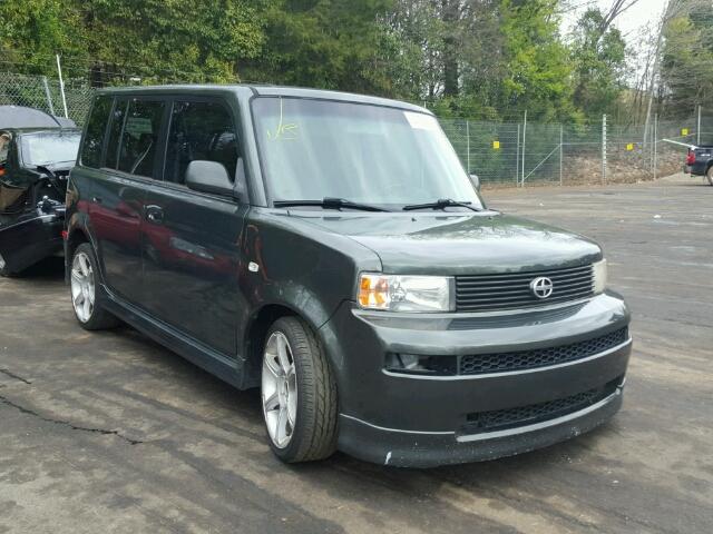 JTLKT324054013076 - 2005 TOYOTA SCION XB შავი ფოტო 1