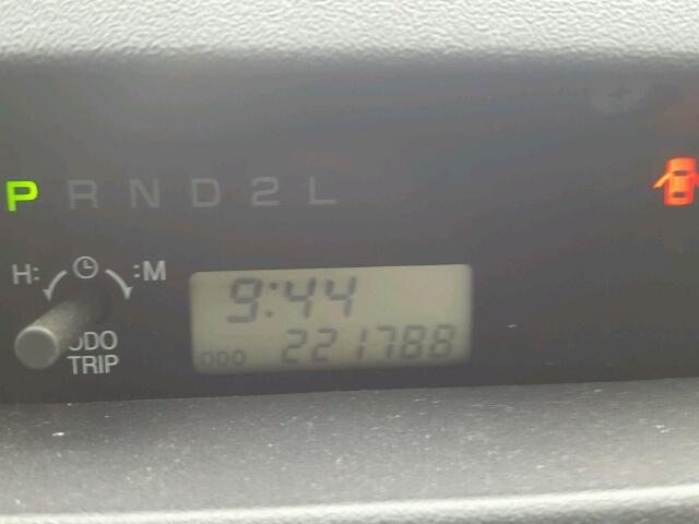 JTLKT324054013076 - 2005 TOYOTA SCION XB შავი ფოტო 8