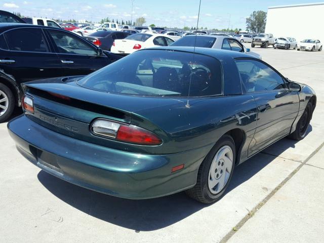 2G1FP22K0V2101103 - 1997 CHEVROLET CAMARO BAS GREEN photo 4