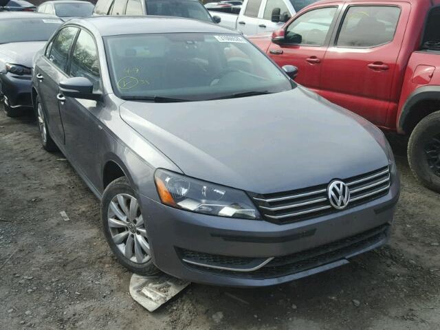 1VWAT7A31FC044638 - 2015 VOLKSWAGEN PASSAT S CHARCOAL photo 1