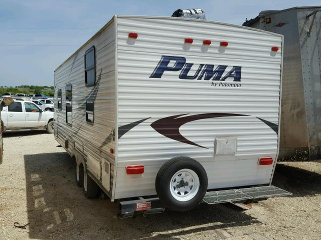 4X4TPUA22AP026800 - 2010 PALO PUMA WHITE photo 3