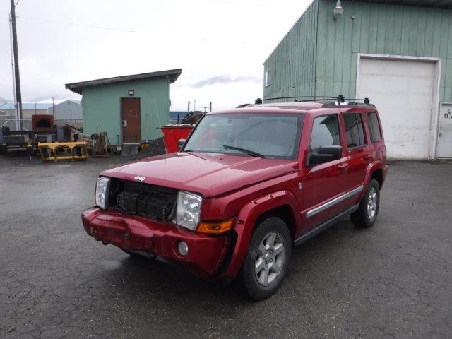 1J8HG58286C303030 - 2006 JEEP COMMANDER RED photo 2