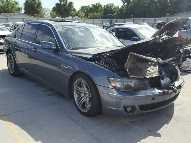 WBAHN03516DD98428 - 2006 BMW 760 LI BLUE photo 1