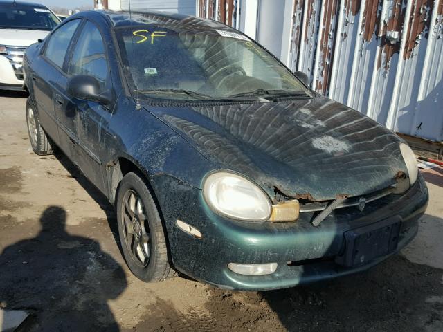 1P3ES46C2YD664085 - 2000 PLYMOUTH NEON BASE 绿色 照片 1