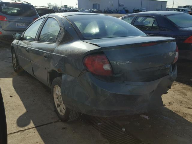 1P3ES46C2YD664085 - 2000 PLYMOUTH NEON BASE 绿色 照片 3