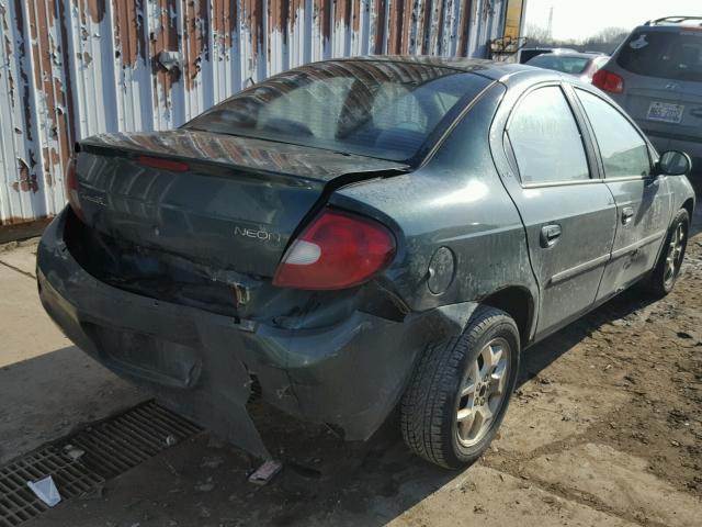 1P3ES46C2YD664085 - 2000 PLYMOUTH NEON BASE 绿色 照片 4