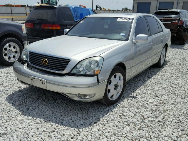 JTHBN30F620053349 - 2002 LEXUS LS 430 GRAY photo 2