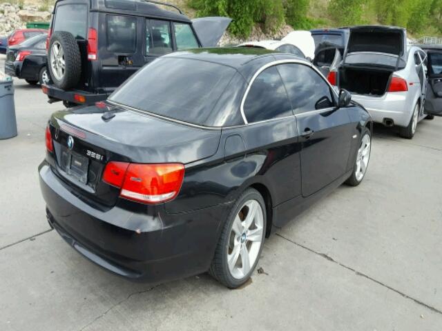 WBAWR3C50AP463531 - 2010 BMW 328 BLACK photo 4