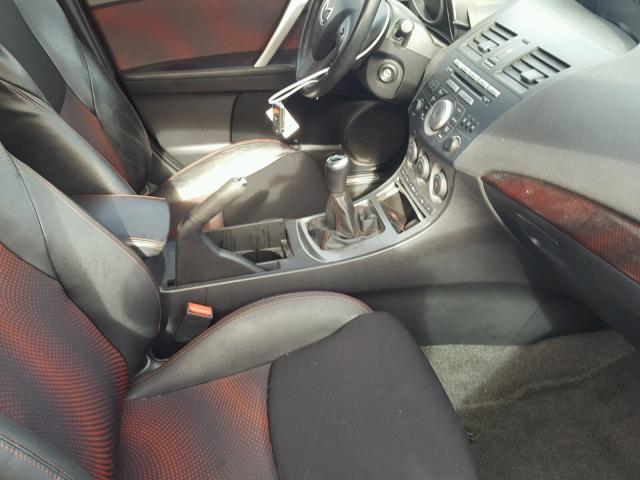 JM1BL1K41B1428579 - 2011 MAZDA SPEED 3 BLUE photo 5