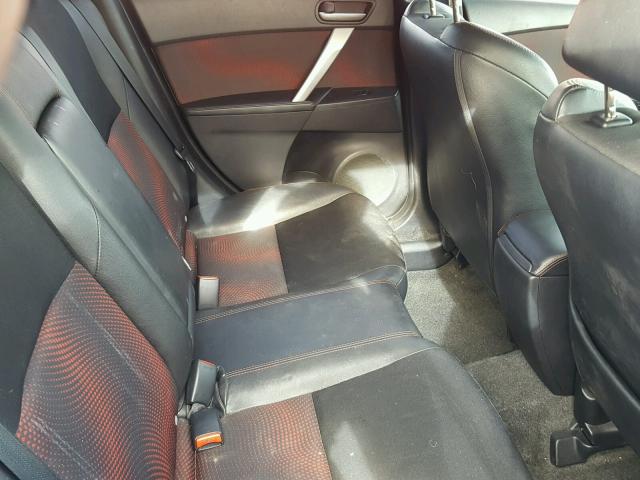 JM1BL1K41B1428579 - 2011 MAZDA SPEED 3 BLUE photo 6